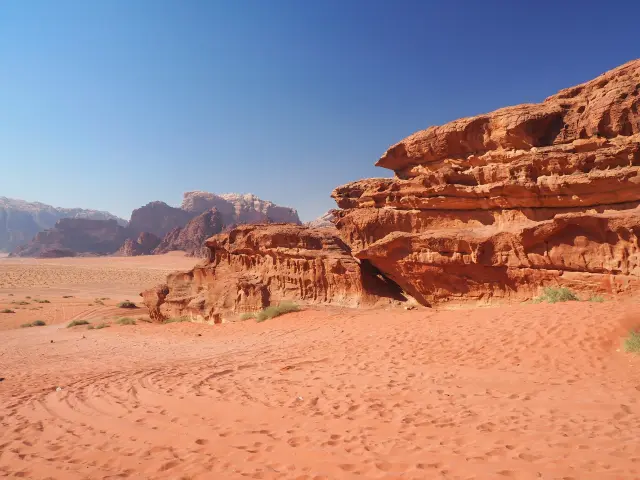 Wadi Rum, en Jordania.