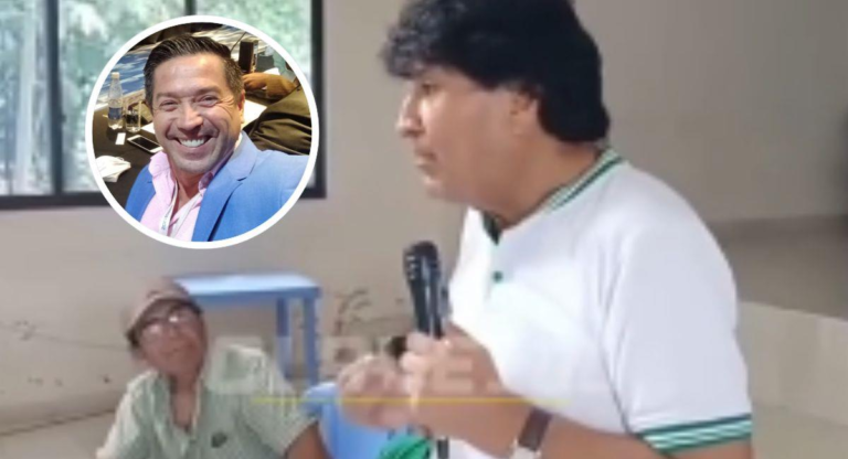 Evo acusa a Cronenbold de “traidor”; éste dice que lo ataca por apoyar la candidatura de Andrónico