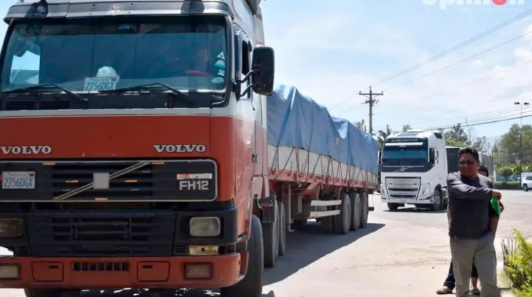 Detienen camión que transportaba 2.400 litros de diésel en La Paz Detienen camión que transportaba 2.400 litros de diésel en La Paz
