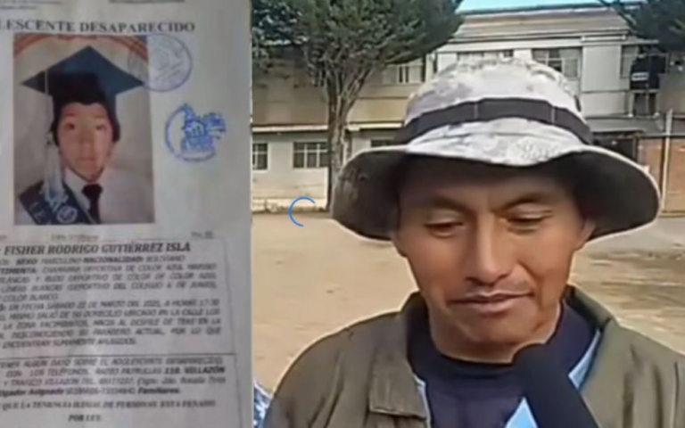 “A mi hijo lo usaron como ofrenda”: hallan sin vida a adolescente desaparecido en Villazón “A mi hijo lo usaron como ofrenda”: hallan sin vida a adolescente desaparecido en Villazón