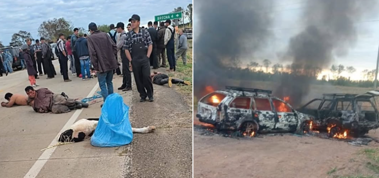 COMUNARIOS CAPTURAN A CINCO SUJETOS ACUSADOS DE ABIGEATO Y PRENDEN FUEGO A DOS VEHICULOS COMUNARIOS CAPTURAN A CINCO SUJETOS ACUSADOS DE ABIGEATO Y PRENDEN FUEGO A DOS VEHICULOS