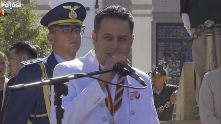 “El litio no será utilizado para saquear Potosí”: Lara lidera los actos por la gesta libertaria de 1810