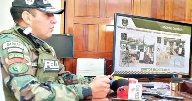 ALLANAMIENTOS MILLONARIOS: DECOMISAN MATERIA PRIMA PARA MONTAR DOS ENORMES NARCO-FACTORÍAS.