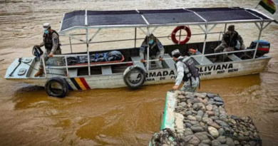 Río Beni: encuentran el cadáver de un joven reportado como desaparecido