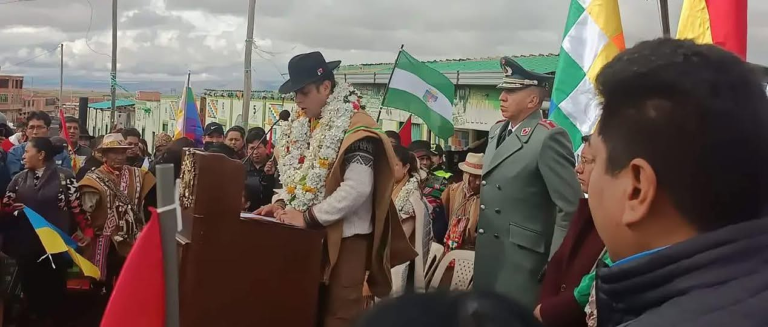 LARA CUESTIONA AUSENCIA DE PAZ EN ACTO POR EL ESTADO PLURINACIONAL Y LLAMA A DEFENDER LA IDENTIDAD BOLIVIANA LARA CUESTIONA AUSENCIA DE PAZ EN ACTO POR EL ESTADO PLURINACIONAL Y LLAMA A DEFENDER LA IDENTIDAD BOLIVIANA