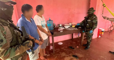 FELCN aprehende en Guayaramerín a dos personas que se dedicaban al microtráfico de droga