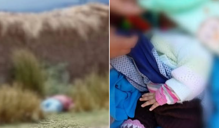 HALLAN A JOVEN MADRE SIN VID4 Y RESCATAN A SU BEBÉ DE 5 MESES