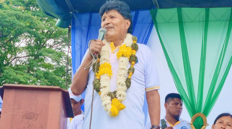 Evo pide “voto castigo” contra candidatos aliados a Rodrigo Paz y advierte en el Trópico “van a ser derrotados una pena”