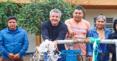 ALCALDE CARLOS BRÚ ENTREGA POZO DE AGUA EN LA COMUNIDAD DE EL BAGUAL