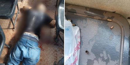 ASESINAN A PASAJERO DENTRO DE UN BUS EN SAN IGNACIO DE VELASCO