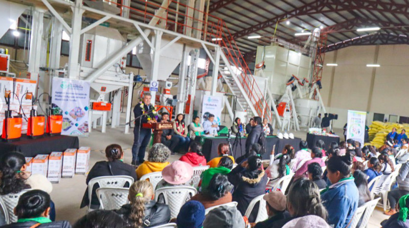BRÚ ENTREGA PLANTA PROCESADORA DE ALIMENTO BALANCEADO EN YACUIBA