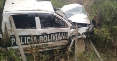 POLICÍA EN PRESUNTO ESTADO DE EBRIEDAD PROTAGONIZA ACCIDENTE