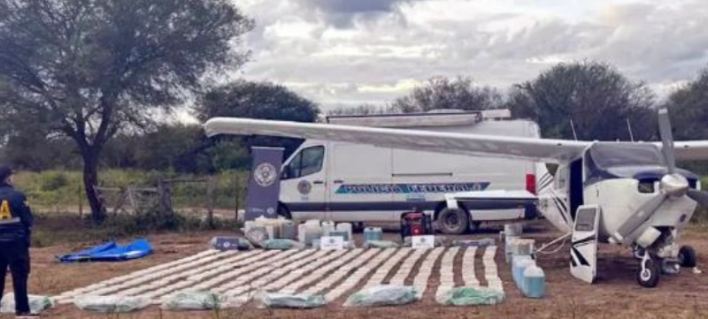 Policía Argentina confirma que alias “Pepa” coordinó envío de 442 kilos de cocaína en Santa Fe