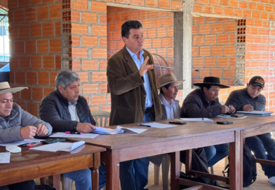 PESE A LA CRISIS, EL GOBIERNO MUNICIPAL DE TARIJA CONTINÚA CON EL DESARROLLO Y CRECIMIENTO DEL DISTRITO 8