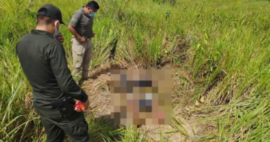 Hallan muerto a un ciudadano brasileño en Guayaramerín; tenía un impacto de bala en la cabeza.