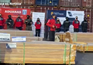 Chile incauta más de 100 toneladas de droga impregnada en madera proveniente de Bolivia