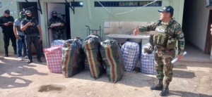TRES APREHENDIDOS Y CASI 300 KILOS DE MARIHUANA INCAUTADOS EN GUABIRÁ TRES APREHENDIDOS Y CASI 300 KILOS DE MARIHUANA INCAUTADOS EN GUABIRÁ